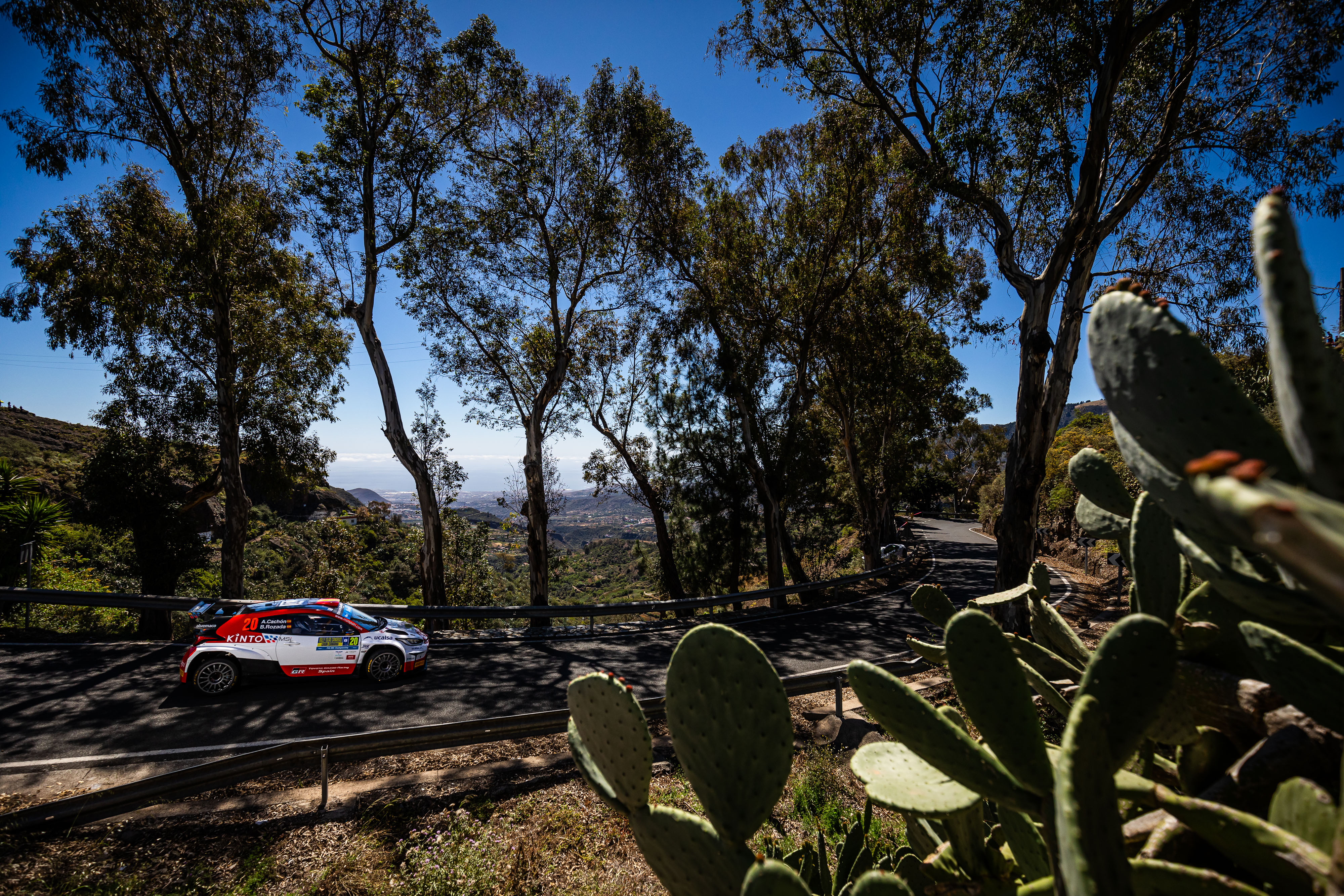 Alejandro Cachon en el Rallye Islas Canarias